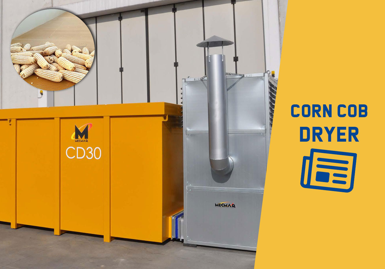 Corn cob dryer: the ideal solution for you corn